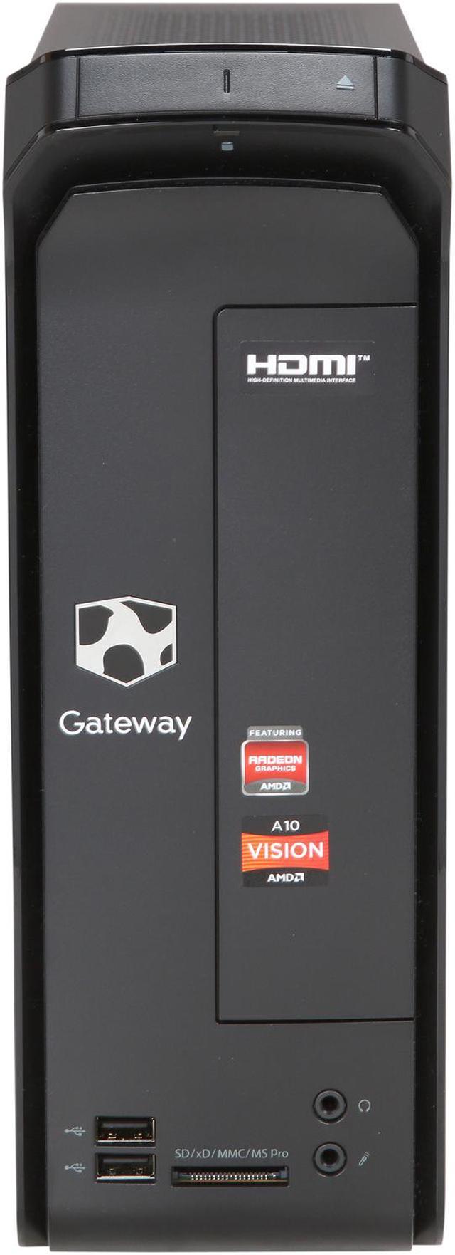 Gateway Desktop PC SX2380-UR22 AMD A10-5700 8GB DDR3 1TB HDD AMD Radeon HD  7660D Windows 8 - Newegg.com