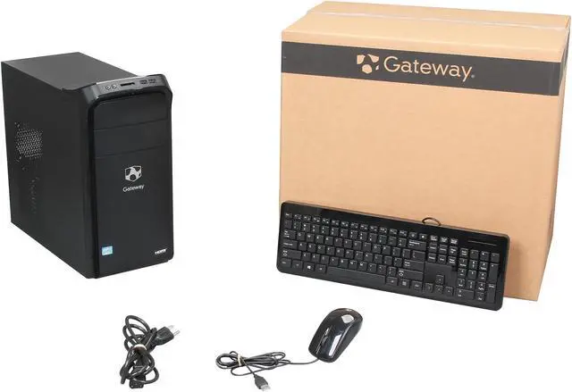 Alt view image 9 of 9 - Gateway Desktop PC DX Series DX4870-UB17(DT.GDDAA.019) Intel Core i3-3220 6GB DDR3 1TB HDD Intel HD Graphics 2500 Windows 8 64-Bit
