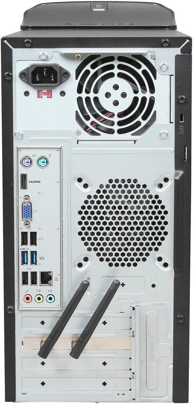 Alt view image 8 of 9 - Gateway Desktop PC DX Series DX4870-UB17(DT.GDDAA.019) Intel Core i3-3220 6GB DDR3 1TB HDD Intel HD Graphics 2500 Windows 8 64-Bit