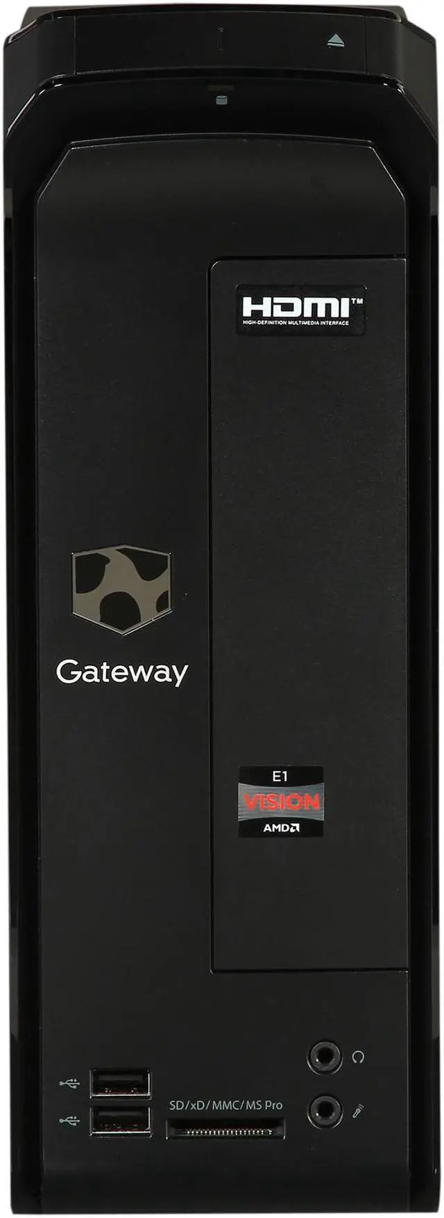 Alt view image 2 of 9 - Gateway Desktop PC SX Series SX2110G-UW23 (DT.GEPAA.002) AMD E1-1500 6GB DDR3 500GB HDD AMD Radeon HD 7310 Windows 8 64-Bit
