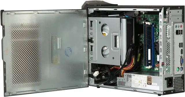 Alt view image 5 of 9 - Gateway Desktop PC SX Series SX2110G-UW23 (DT.GEPAA.002) AMD E1-1500 6GB DDR3 500GB HDD AMD Radeon HD 7310 Windows 8 64-Bit