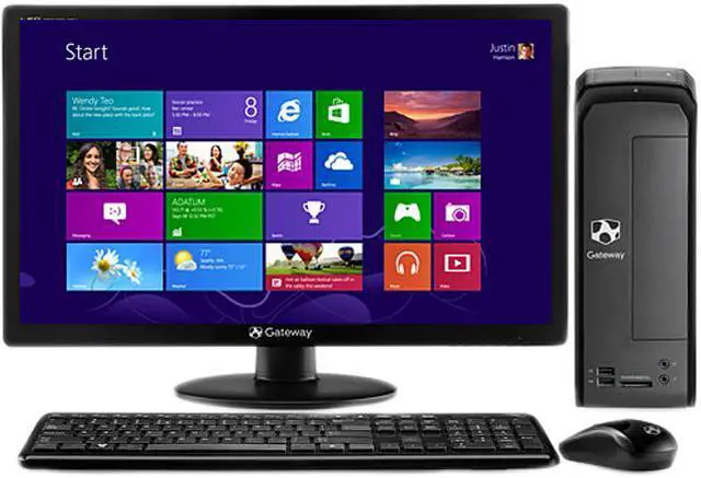 Refurbished: Gateway Desktop PC SX2110G-UW308 (DT.GDYAA.001) AMD