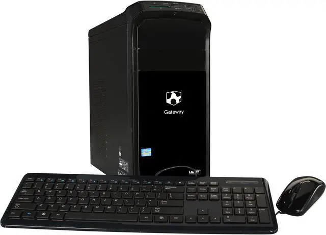 Main image of Gateway Desktop PC DX4860-UR308 Intel Core i3-2100 6GB DDR3 1TB HDD Intel HD Graphics 2000 Windows 8