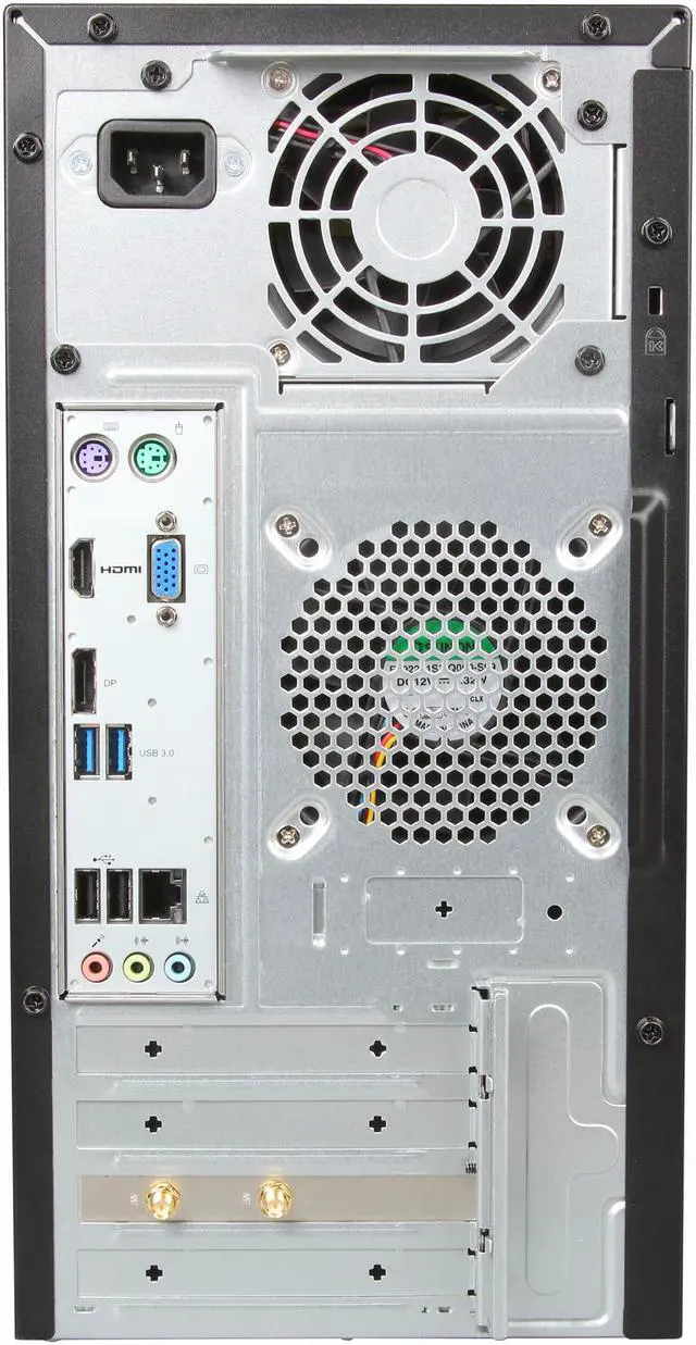 Alt view image 7 of 8 - Gateway Desktop PC DX4885-UB3A Intel Core i5-4430 8GB DDR3 1TB HDD Intel HD Graphics 4600 Windows 8