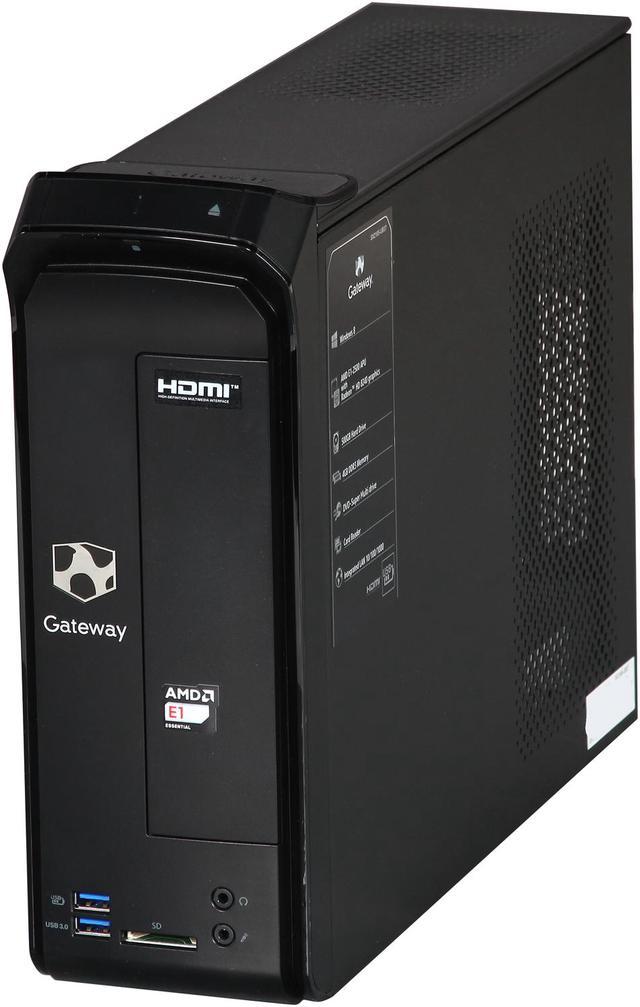 Refurbished: Gateway Desktop PC SX2185-UB37 E1-2500 (1.40GHz) 4GB 