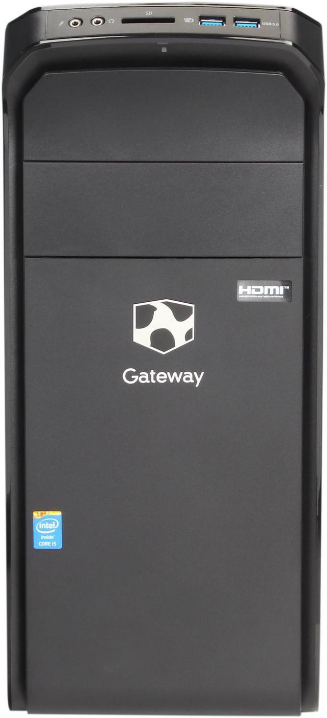 Alt view image 2 of 10 - Gateway Desktop PC DX4885-UR1C Intel Core i5-4440 4GB DDR3 1TB HDD Intel HD Graphics 4600 Windows 8.1
