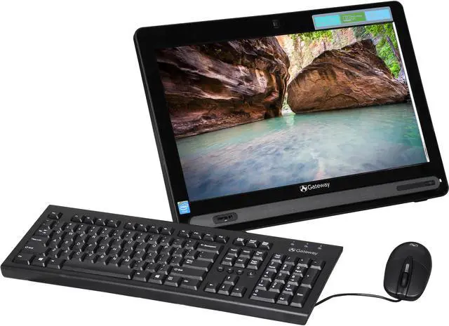 Main image of Gateway All-in-One Computer One ZX4665-UW30 Intel Celeron 1017U 4GB DDR3 500GB HDD 19.0" Windows 8.1