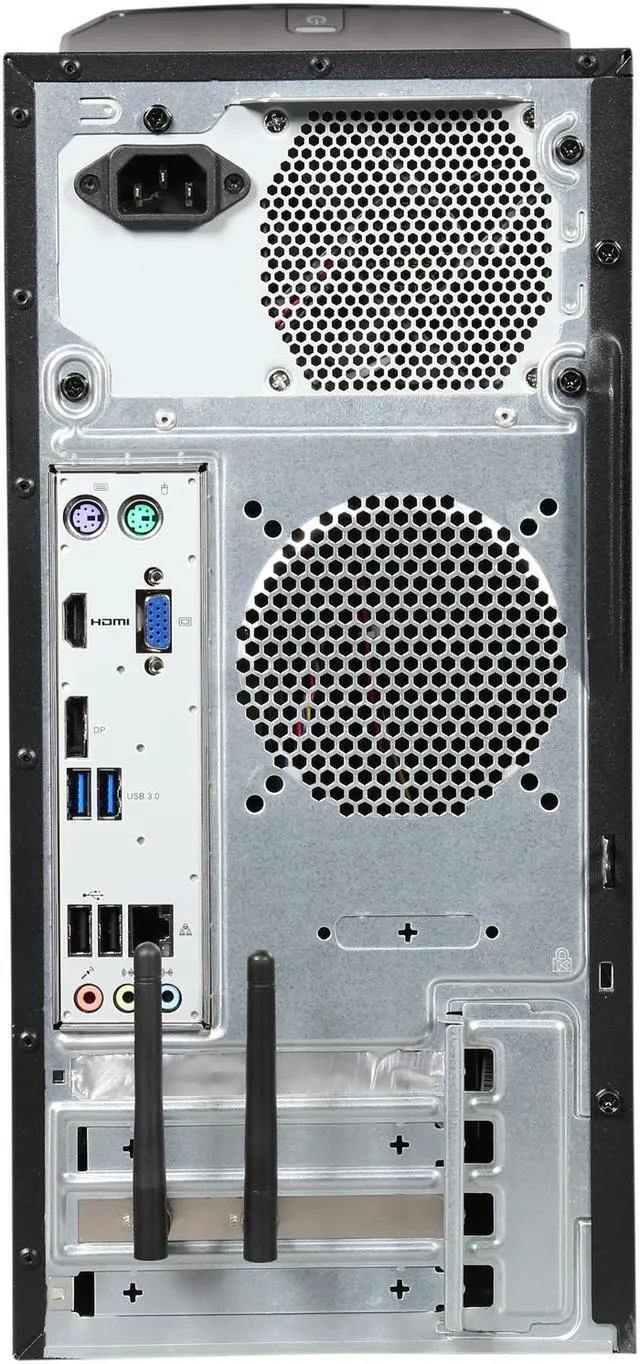 Alt view image 8 of 9 - Gateway Desktop PC DX4885-UR2F Intel Core i5-4440 4GB DDR3 1TB HDD Intel HD Graphics 4600 Windows 8.1