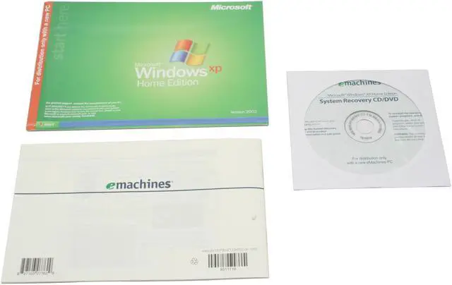 Alt view image 6 of 11 - eMachines Desktop PC T3304 3300+ 256MB DDR 100GB HDD NVIDIA GeForce 6100 Windows XP Home