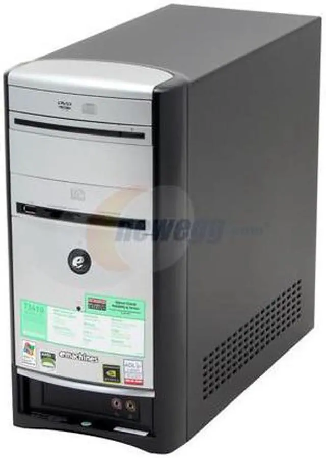 Alt view image 2 of 9 - eMachines Desktop PC T3410 3400+ 512MB DDR 160GB HDD NVIDIA GeForce 6100 Windows XP Home