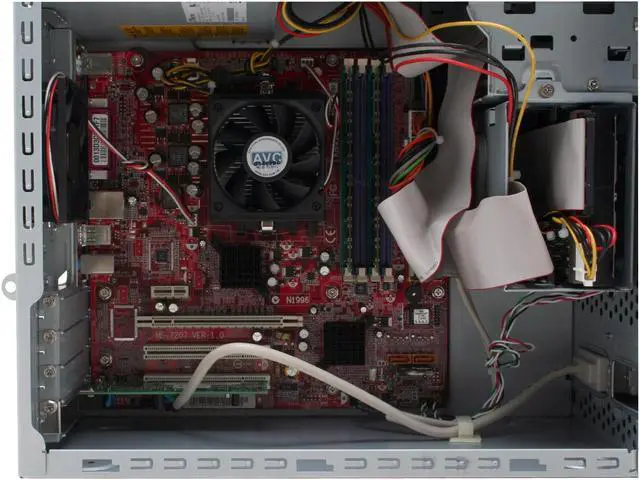 Alt view image 10 of 18 - eMachines Desktop PC T6420 3400+ 1GB DDR 200GB HDD NVIDIA GeForce 6100 Windows XP Media Center