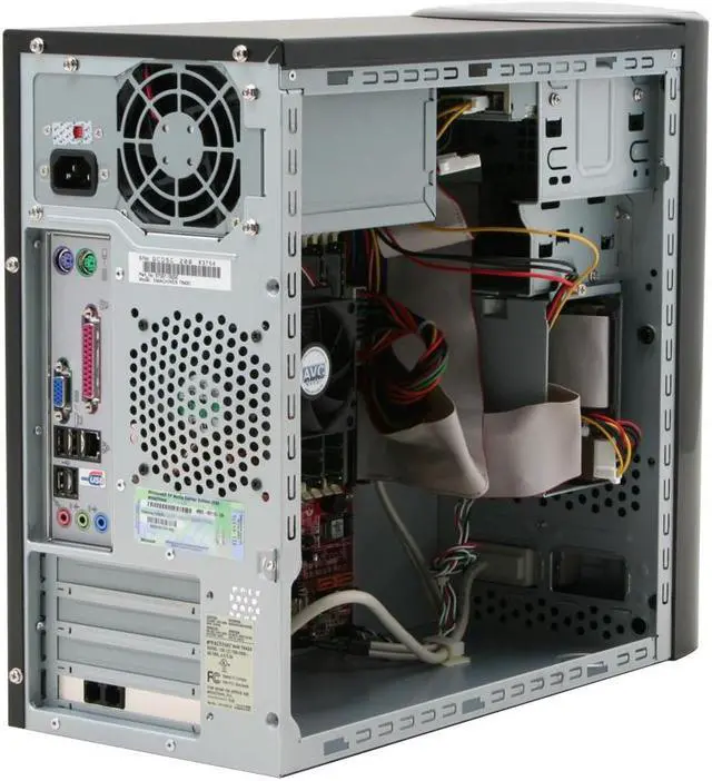 Alt view image 12 of 18 - eMachines Desktop PC T6420 3400+ 1GB DDR 200GB HDD NVIDIA GeForce 6100 Windows XP Media Center