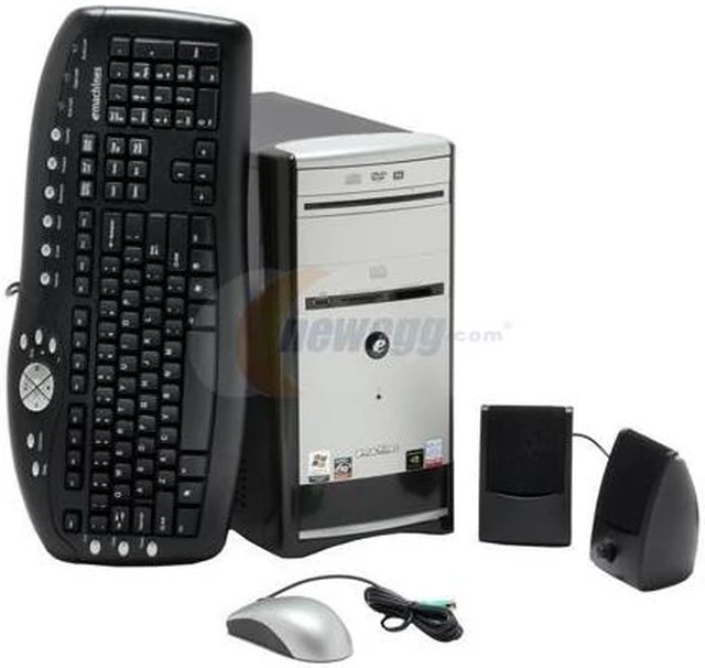 Windows Xp Emachines Refurbished: eMachines Desktop PC T6544 - RA 3700+ 1GB DDR2 250GB HDD ...