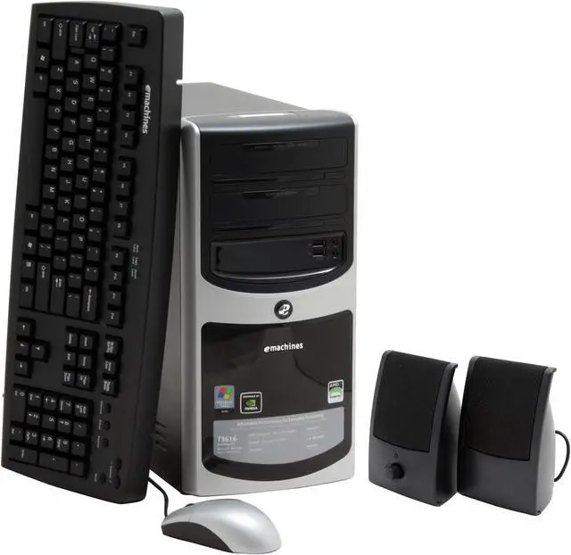 Refurbished: eMachines Desktop PC T3616 - RA 3600+ 512MB DDR2