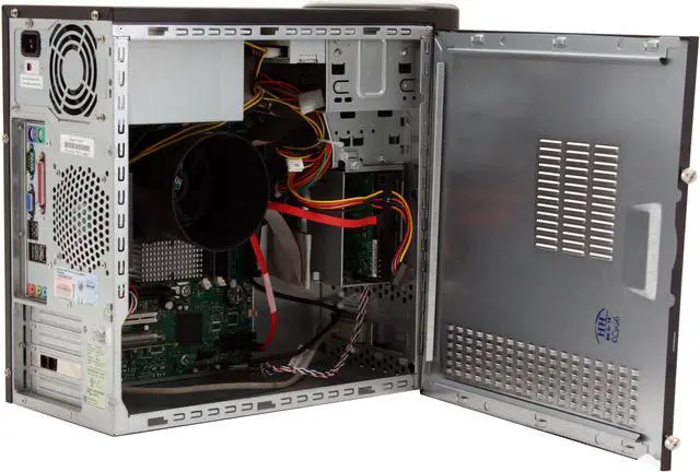 Alt view image 10 of 19 - eMachines Desktop PC W3615 - RA Intel Pentium 4 631 1GB DDR2 160GB HDD Intel GMA 950 Windows Vista Home Premium