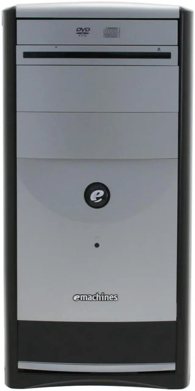 Alt view image 4 of 18 - eMachines Desktop PC W3118 - RA 3100+ 256MB DDR 80GB HDD NVIDIA GeForce 6100 Windows XP Home