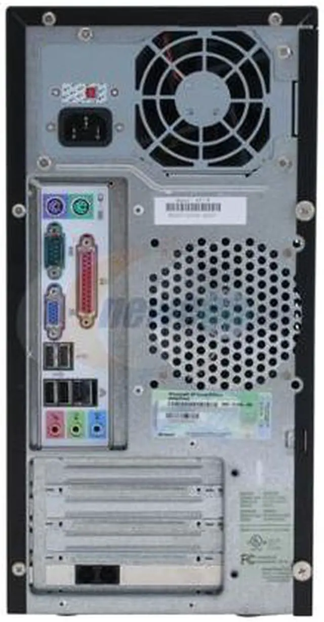 Alt view image 9 of 18 - eMachines Desktop PC W3118 - RA 3100+ 256MB DDR 80GB HDD NVIDIA GeForce 6100 Windows XP Home