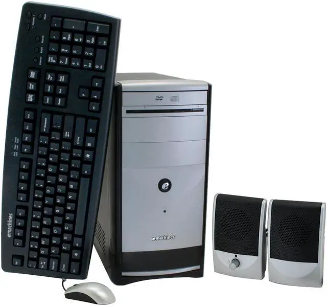 Main image of eMachines Desktop PC W3118 - RA 3100+ 256MB DDR 80GB HDD NVIDIA GeForce 6100 Windows XP Home