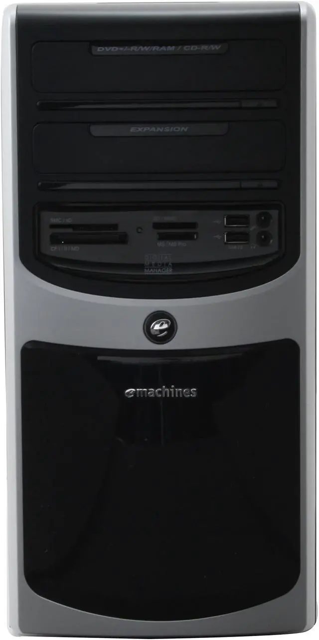 Alt view image 3 of 12 - eMachines Desktop PC T3626 - RA 3800+ (2.00 GHz) 1GB DDR2 160GB HDD NVIDIA GeForce 6100 Windows Vista Home Premium