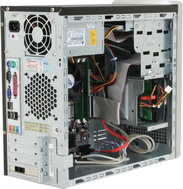 Alt view image 8 of 20 - eMachines Desktop PC T5274 Intel Pentium E2180 2GB DDR2 320GB HDD Intel GMA 950 Windows Vista Home Premium