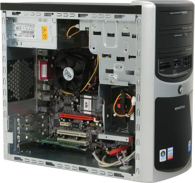 Alt view image 12 of 20 - eMachines Desktop PC T5274 Intel Pentium E2180 2GB DDR2 320GB HDD Intel GMA 950 Windows Vista Home Premium