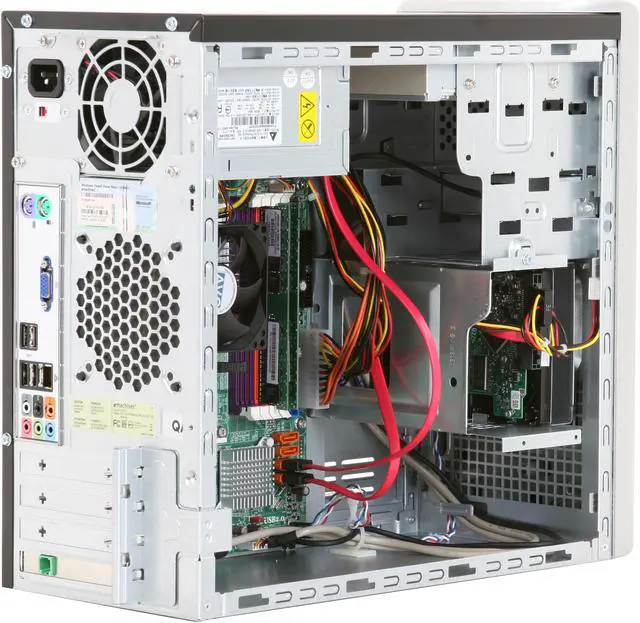 Alt view image 8 of 18 - eMachines Desktop PC ET1161-05 AMD Athlon 64 LE-1620 2GB DDR2 160GB HDD NVIDIA GeForce 6150 SE Windows Vista Home Basic