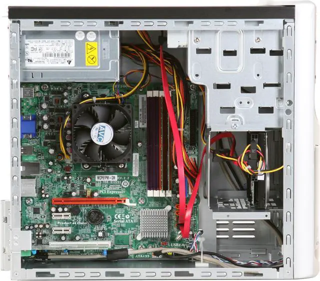 Alt view image 9 of 18 - eMachines Desktop PC ET1161-05 AMD Athlon 64 LE-1620 2GB DDR2 160GB HDD NVIDIA GeForce 6150 SE Windows Vista Home Basic