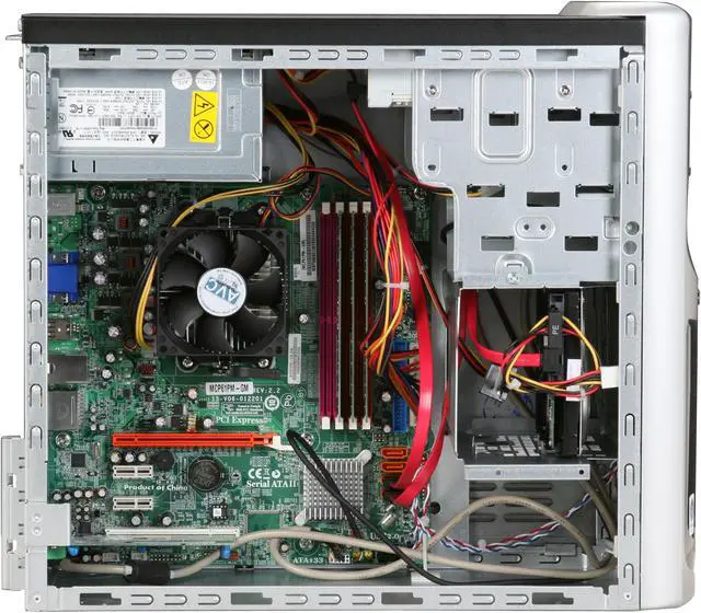 Alt view image 9 of 19 - eMachines Desktop PC ET1161-07 AMD Athlon X2 4050e 3GB DDR2 320GB HDD NVIDIA GeForce 6150 SE Windows Vista Home Premium