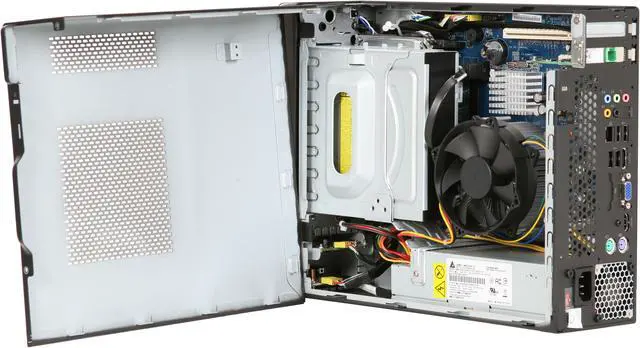 Alt view image 7 of 19 - eMachines Desktop PC EL1210-09 AMD Athlon 64 LE-1620 2GB DDR2 160GB HDD NVIDIA GeForce 8200 Windows Vista Home Premium