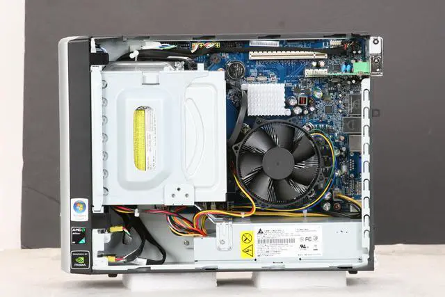 Alt view image 9 of 19 - eMachines Desktop PC EL1210-09 AMD Athlon 64 LE-1620 2GB DDR2 160GB HDD NVIDIA GeForce 8200 Windows Vista Home Premium