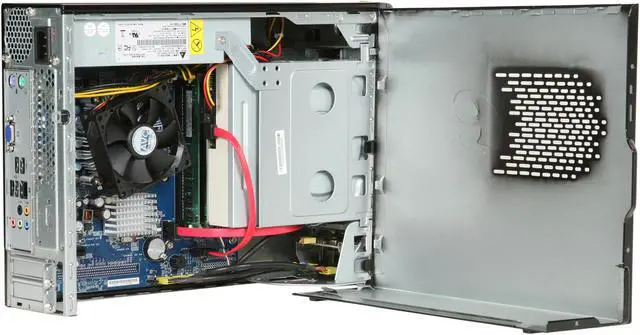 Alt view image 5 of 9 - eMachines Desktop PC EL1331-03 AMD Athlon 2850e 2GB DDR2 320GB HDD NVIDIA GeForce 6150 SE Windows 7 Home Premium 64-bit