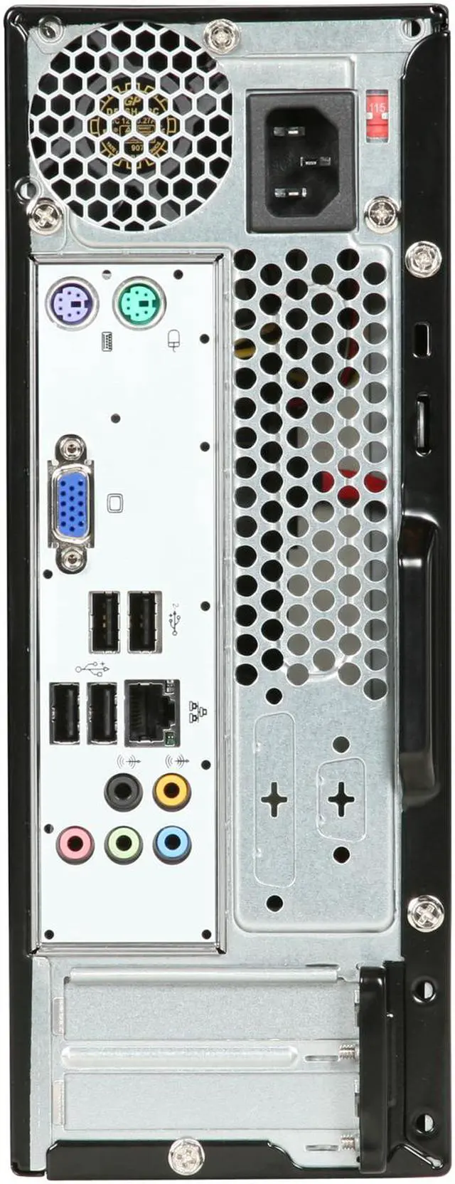 Alt view image 8 of 9 - eMachines Desktop PC EL1331-03 AMD Athlon 2850e 2GB DDR2 320GB HDD NVIDIA GeForce 6150 SE Windows 7 Home Premium 64-bit