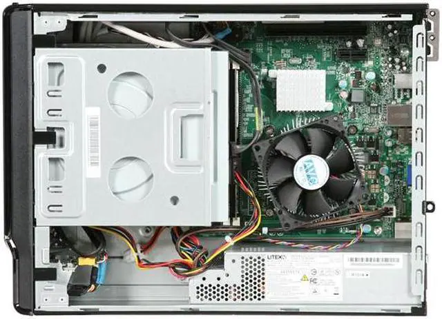 Alt view image 6 of 8 - eMachines Desktop PC EL1352-03 AMD Athlon II X2 240 4GB DDR3 500GB HDD NVIDIA GeForce 6150 SE Windows 7 Home Premium 64-bit
