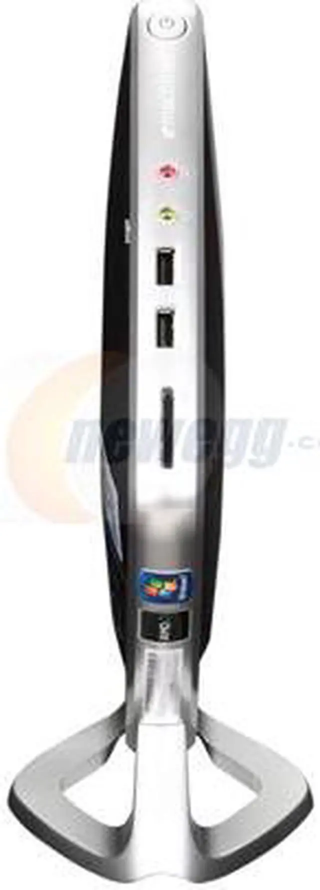 Alt view image 2 of 6 - eMachines Desktop PC mini-e ER1402-55 AMD Athlon II Neo K125 2GB DDR3 160GB HDD NVIDIA GeForce 9200 Windows 7 Home Premium 64-bit