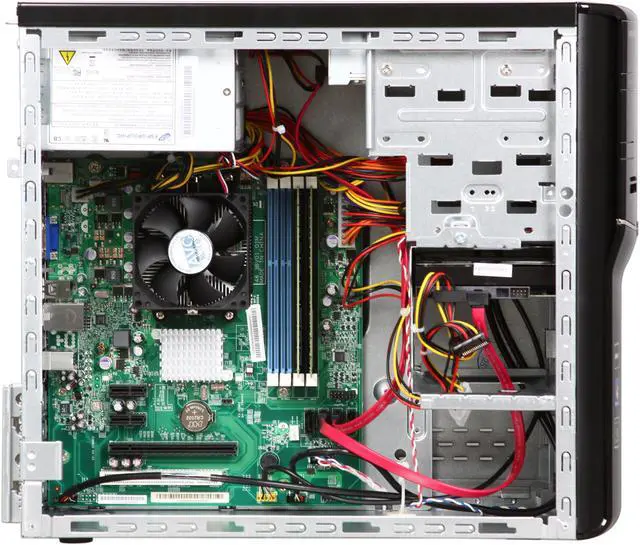Alt view image 7 of 8 - eMachines Desktop PC ET1352-53 AMD Athlon II X2 250 3GB DDR3 640GB HDD NVIDIA GeForce 6150 SE Windows 7 Home Premium 64-bit