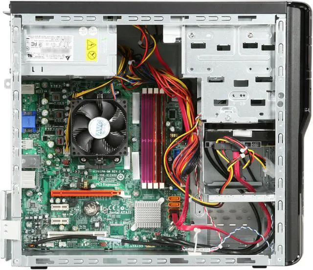 Alt view image 6 of 9 - eMachines Desktop PC ET1331-45 (PT.NCC02.002) AMD Athlon II X2 255 3GB DDR2 1TB HDD NVIDIA GeForce 6150 SE Windows 7 Home Premium 64-bit