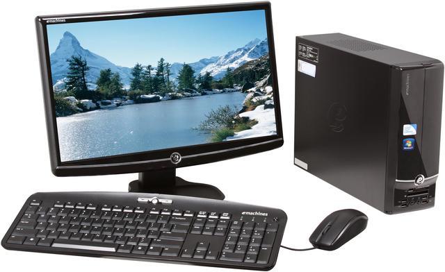 eMachines Desktop PC EL1850G-42W (PV.NCK02.001) Intel Celeron E3400 2GB  DDR3 320GB HDD Windows 7 Home Premium - Newegg.com