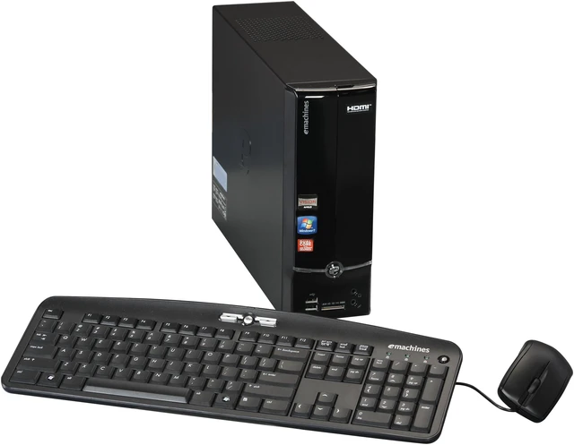 Refurbished: eMachines Desktop PC EL1360G-UW12P (PT.ND5P2.003) AMD