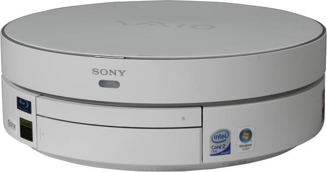 Alt view image 2 of 14 - Sony Desktop PC VAIO VGX-TP20E/W Intel Core 2 Duo T8100 2GB DDR2 500GB HDD NVIDIA GeForce 8400M GT Windows Vista Home Premium