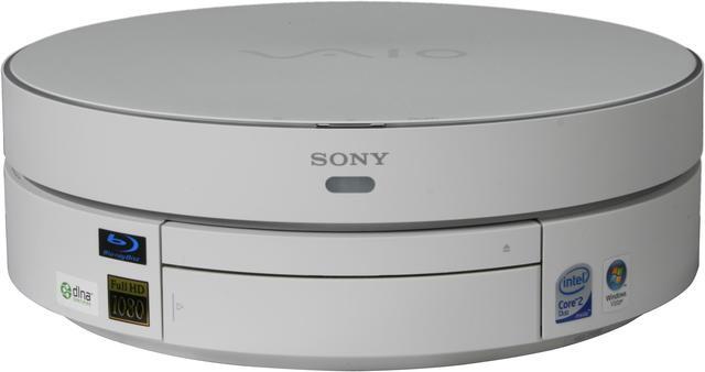 Alt view image 3 of 14 - Sony Desktop PC VAIO VGX-TP20E/W Intel Core 2 Duo T8100 2GB DDR2 500GB HDD NVIDIA GeForce 8400M GT Windows Vista Home Premium