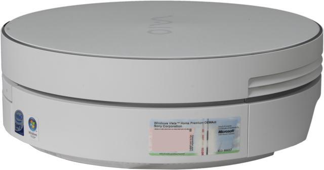 Alt view image 8 of 14 - Sony Desktop PC VAIO VGX-TP20E/W Intel Core 2 Duo T8100 2GB DDR2 500GB HDD NVIDIA GeForce 8400M GT Windows Vista Home Premium
