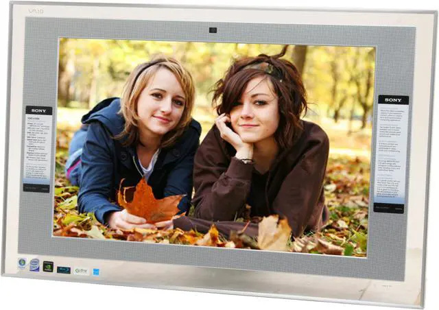 Alt view image 2 of 19 - Sony Desktop PC VAIO VGC-LT35E Intel Core 2 Duo T8100 3GB DDR2 640GB HDD 22" Windows Vista Home Premium