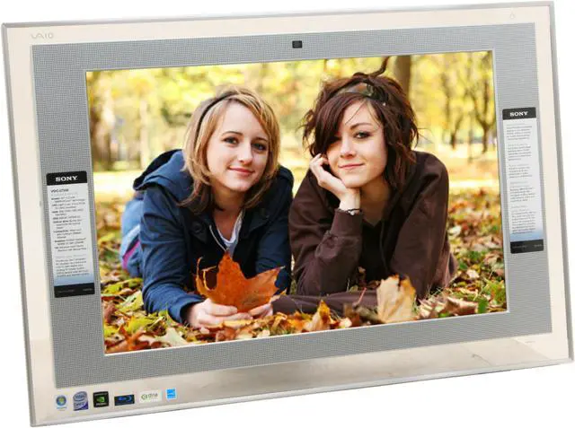 Alt view image 4 of 19 - Sony Desktop PC VAIO VGC-LT35E Intel Core 2 Duo T8100 3GB DDR2 640GB HDD 22" Windows Vista Home Premium