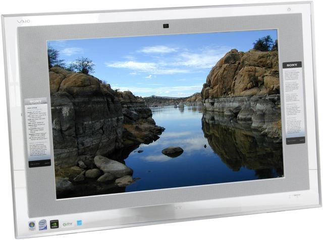 Alt view image 4 of 18 - Sony Desktop PC VAIO VGC-LT33E Intel Core 2 Duo T8100 3GB DDR2 640GB HDD 22" Windows Vista Home Premium