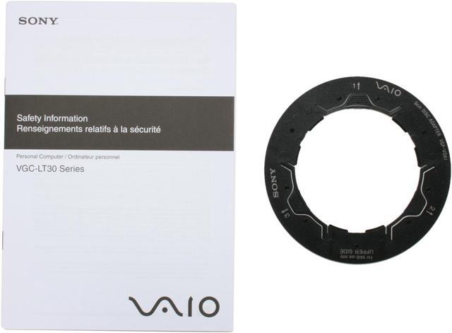 Alt view image 17 of 18 - Sony Desktop PC VAIO VGC-LT33E Intel Core 2 Duo T8100 3GB DDR2 640GB HDD 22" Windows Vista Home Premium