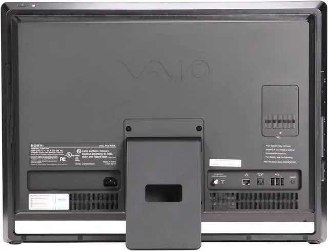 Alt view image 5 of 7 - Sony Desktop PC VAIO L Series VPCL114FX/B Intel Core 2 Duo E7500 4GB DDR2 500GB HDD 24" Windows 7 Home Premium 64-bit