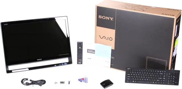 Alt view image 7 of 7 - Sony Desktop PC VAIO L Series VPCL114FX/B Intel Core 2 Duo E7500 4GB DDR2 500GB HDD 24" Windows 7 Home Premium 64-bit