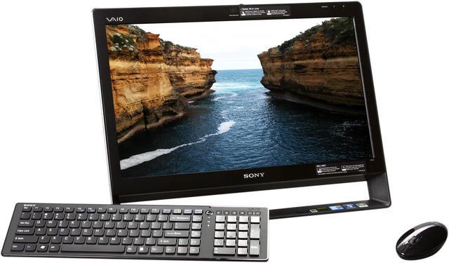 Windows XP・10・7 OS選択可 21型 ワイド一体型 SONY VAIO VPCJ227FJ 