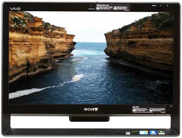 Alt view image 2 of 8 - Sony Desktop PC VAIO J Series VPCJ116FX/B Intel Core i3-350M 4GB DDR3 500GB HDD 21.5" Touchscreen Windows 7 Home Premium 64-bit
