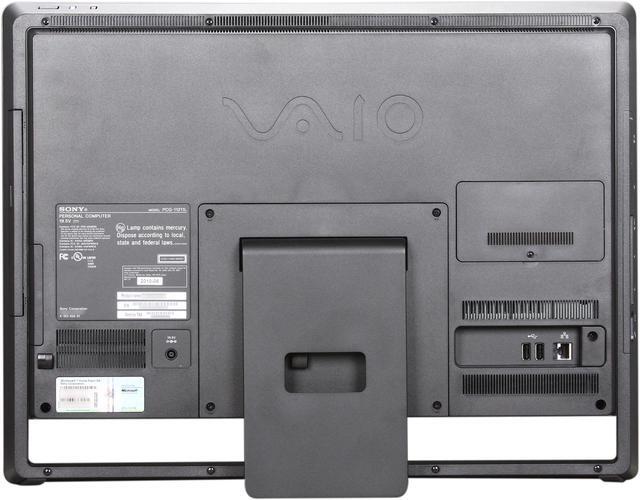 Alt view image 5 of 8 - Sony Desktop PC VAIO J Series VPCJ116FX/B Intel Core i3-350M 4GB DDR3 500GB HDD 21.5" Touchscreen Windows 7 Home Premium 64-bit